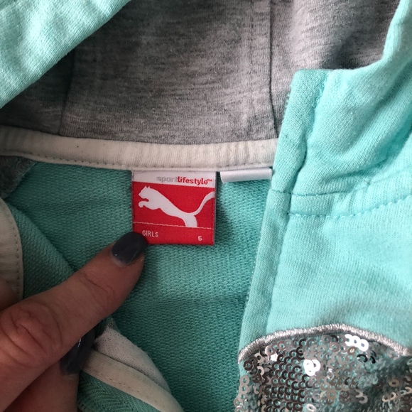 Puma Full Zip Hoodie -U5 - Picture 3 of 6